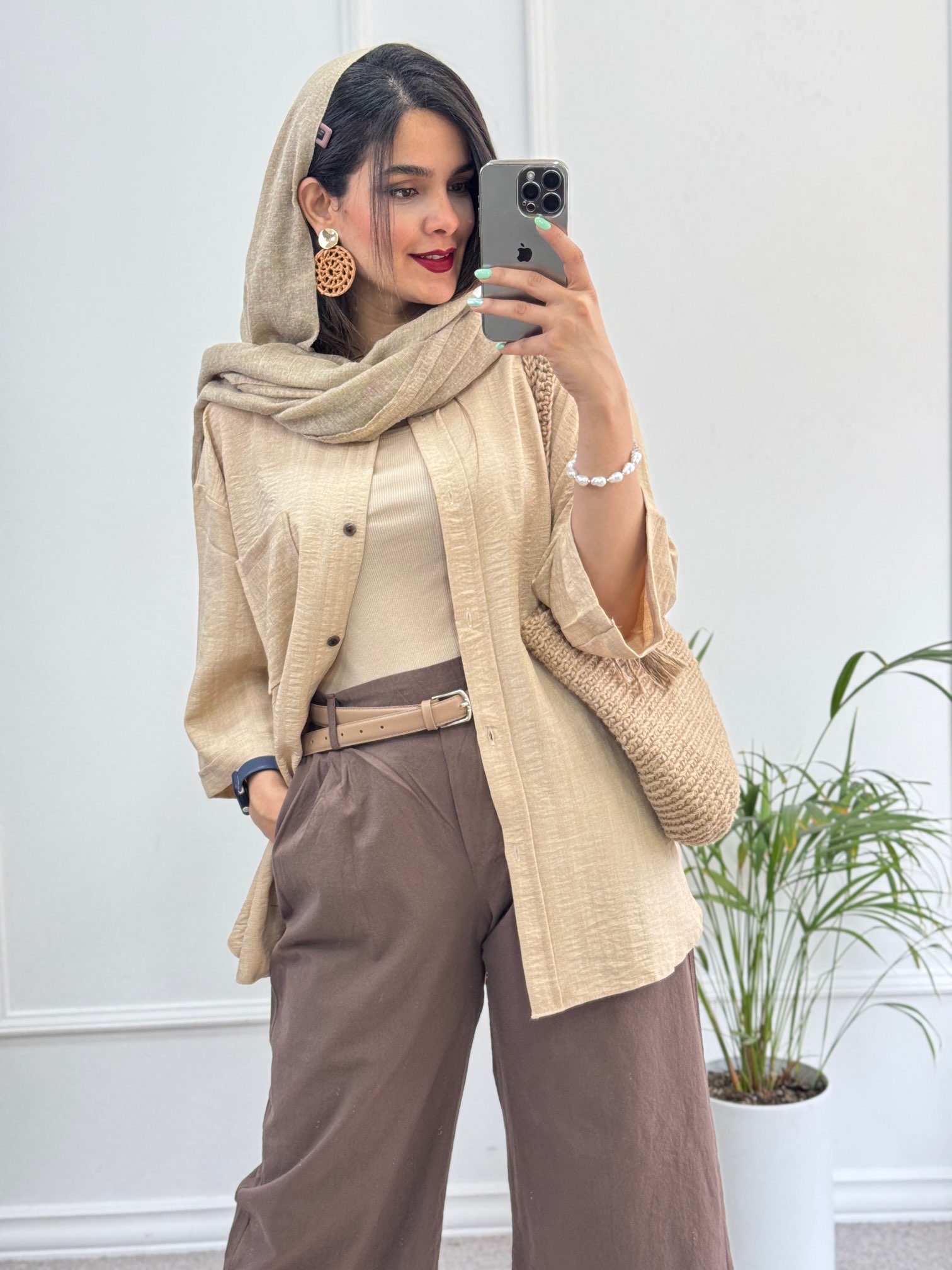 مانتو‌ شومیزی نازدونه ❤️
