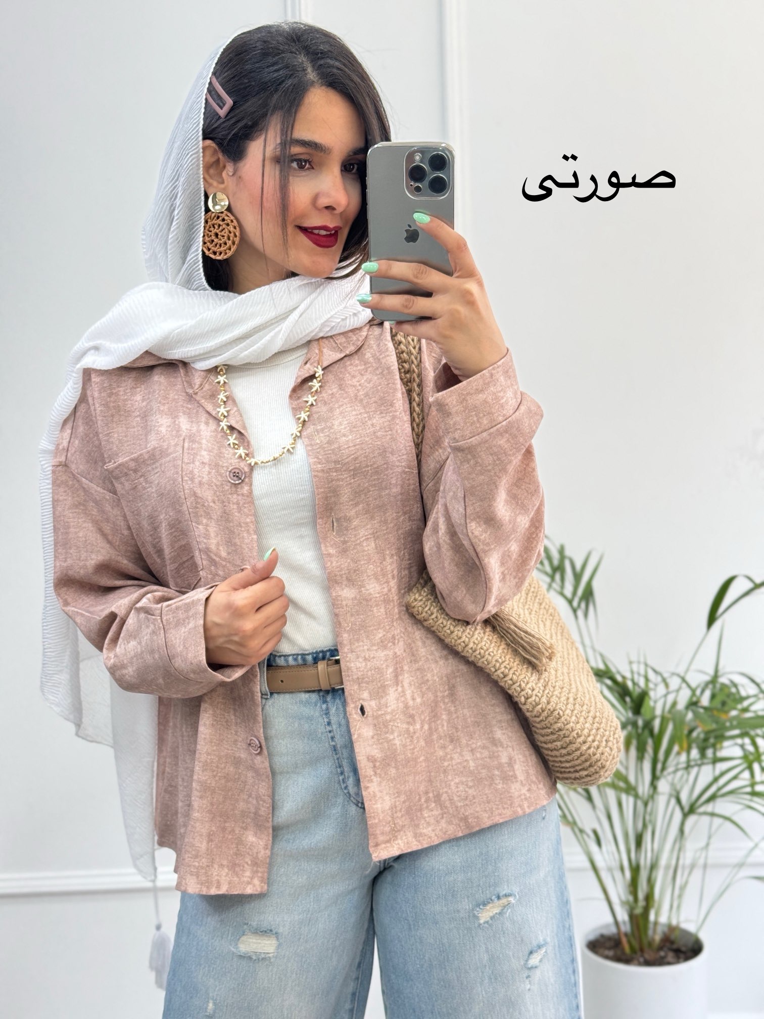 مانتو شومیزی ترمه