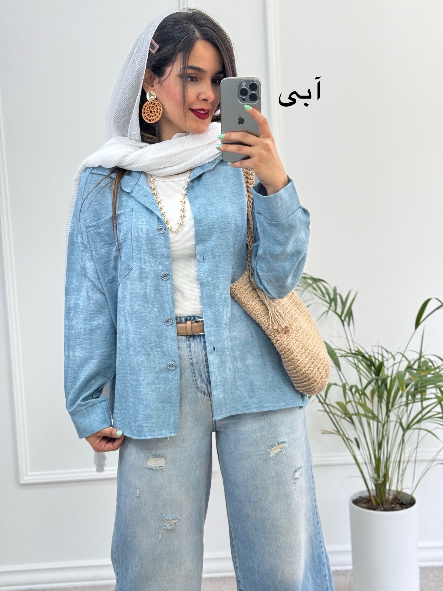 مانتو شومیزی ترمه