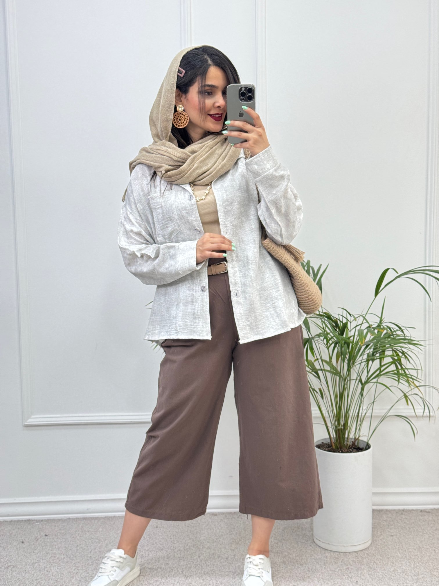مانتو شومیزی ترمه
