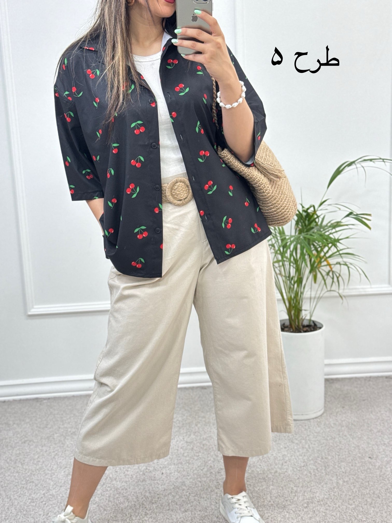 مانتو شومیزی پرگل