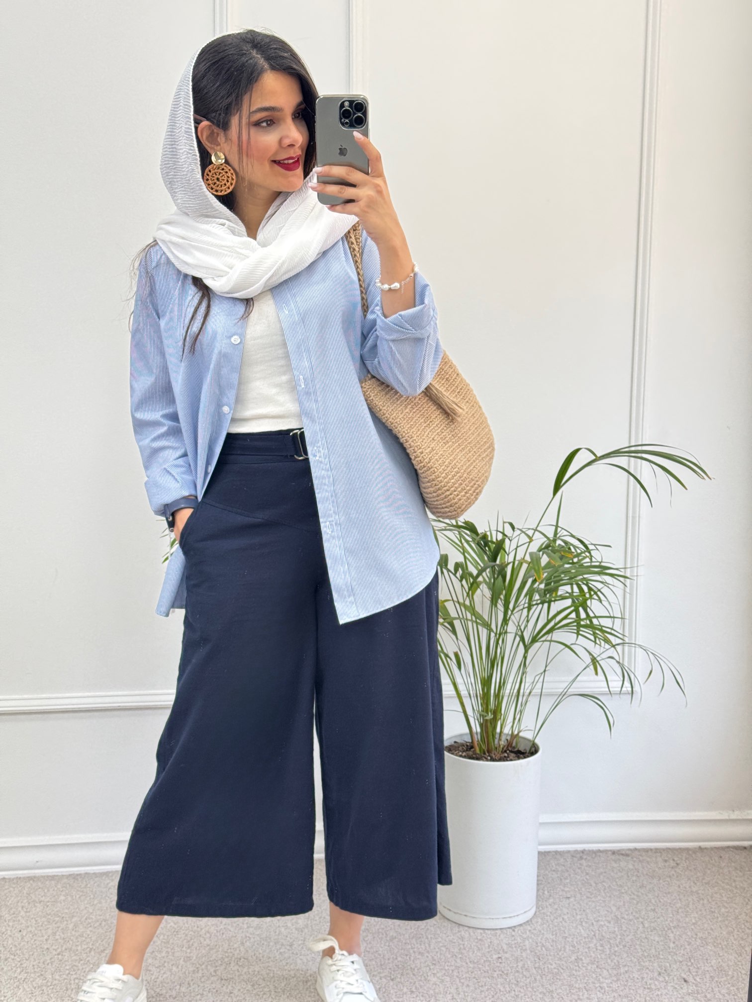 مانتو راه راه تِرندی