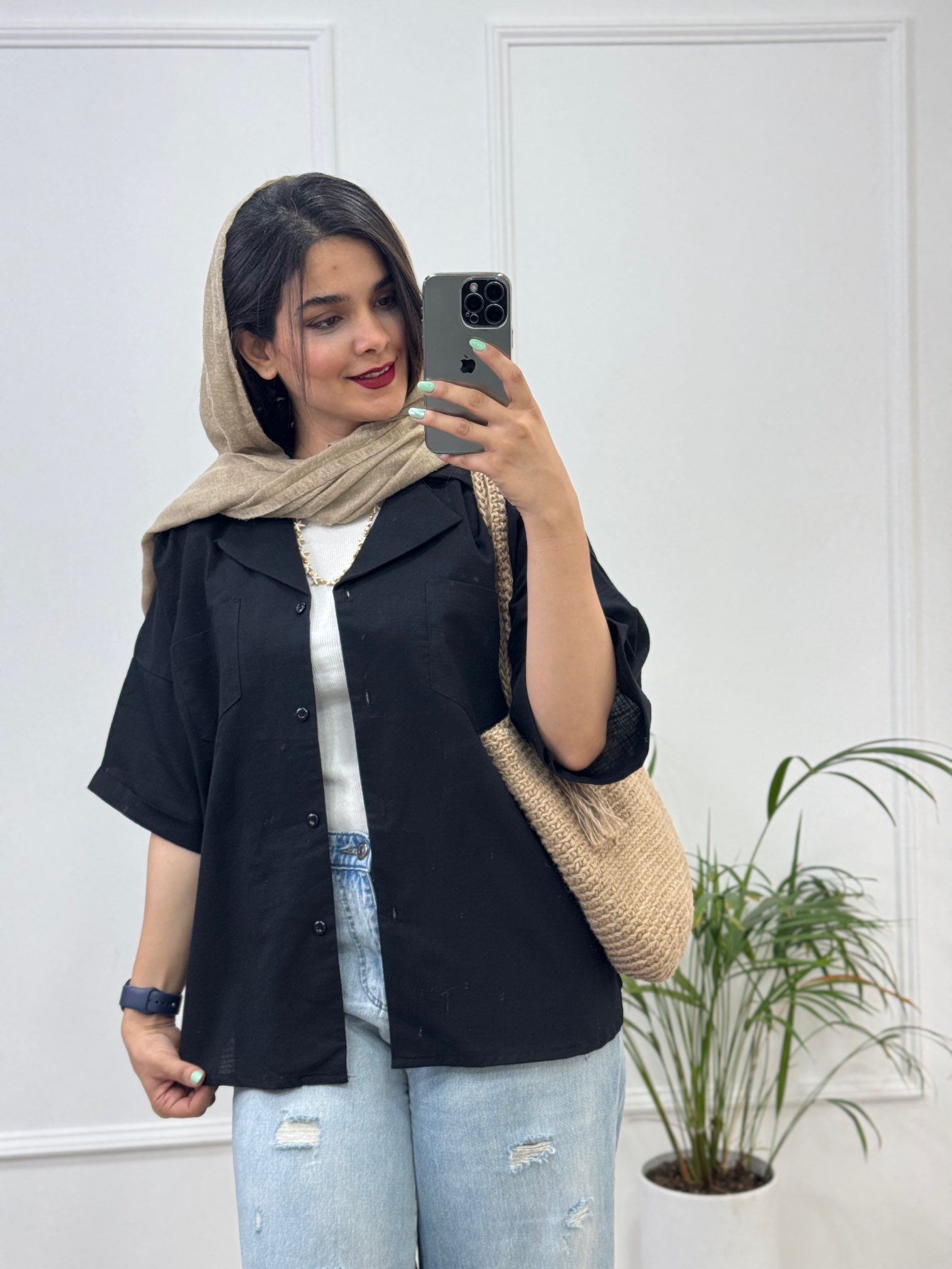 مانتو لینن اسلَپ دیلا