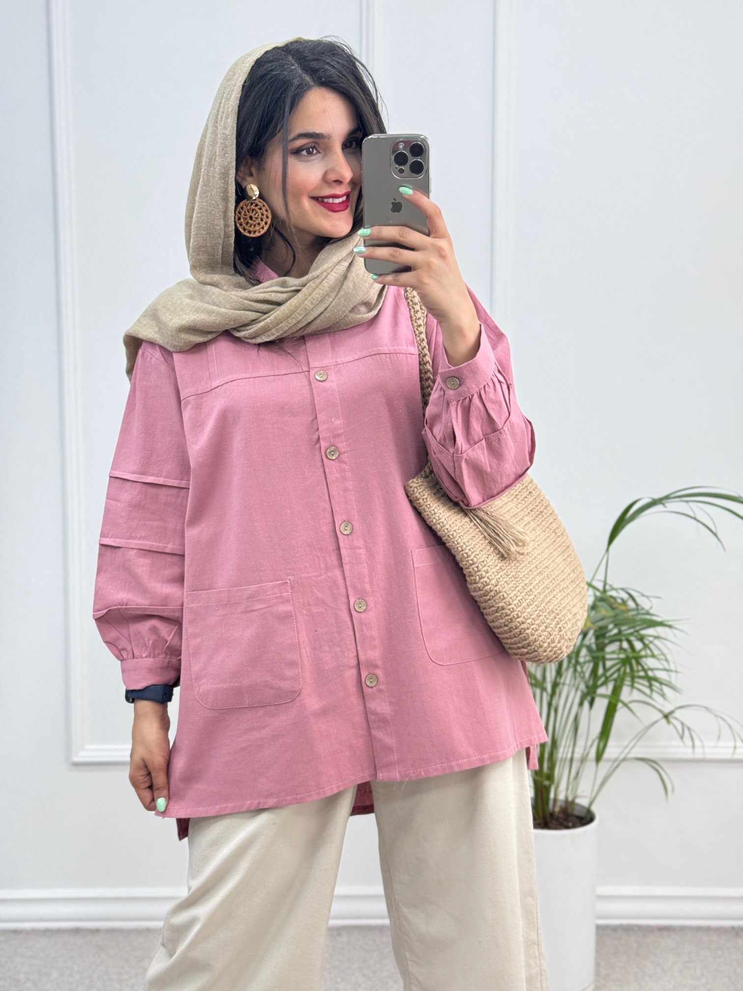 مانتو لینن نفیس